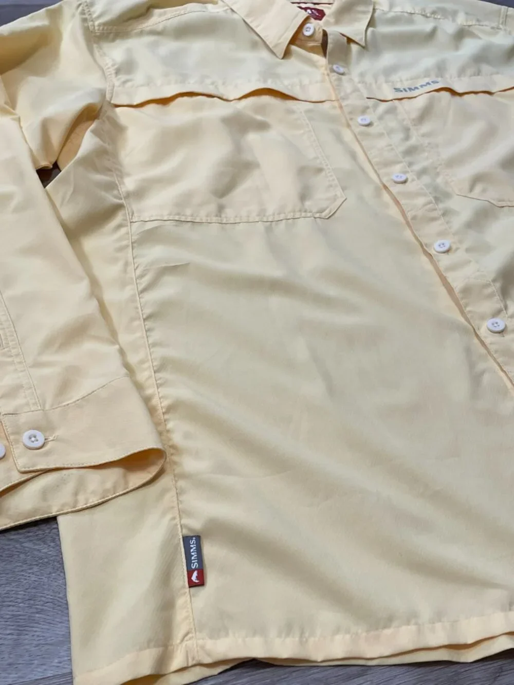 Simms Fishing Shirt XL - Picture 6 of 9